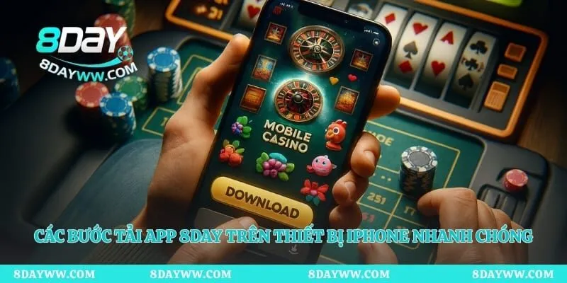 Các bước tải app 8day trên thiết bị iPhone nhanh chóng