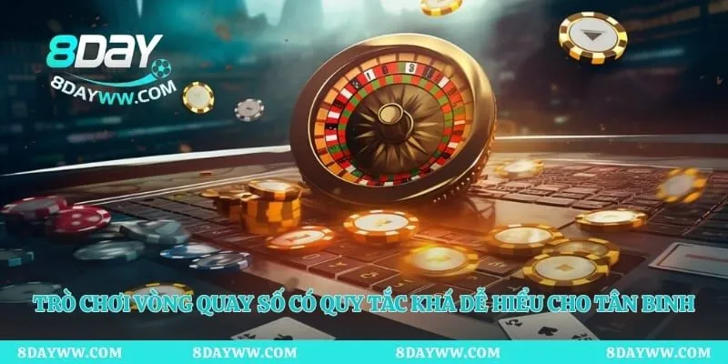 Trò chơi vòng quay số có quy tắc khá dễ hiểu cho tân binh